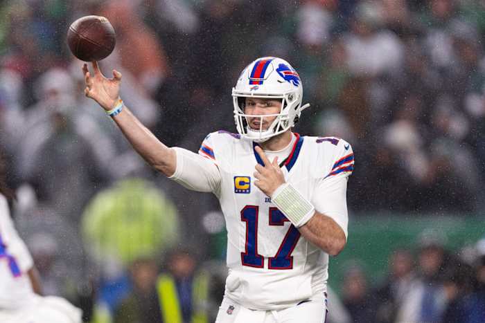 Buffalo Bills quarterback Josh Allen